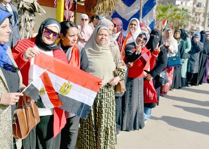 مشاركة المرأة في الانتخابات
