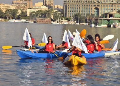 التجديف لدعم محاربات سرطان الثدي