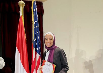 فريدة فتحي في واشنطن