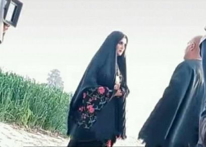 مشهد لقاء أحمد السقا ومي عمر في نسل الأغراب