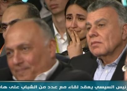 الشابة الكردية بعد رد الرئيس السيسي على سؤالها
