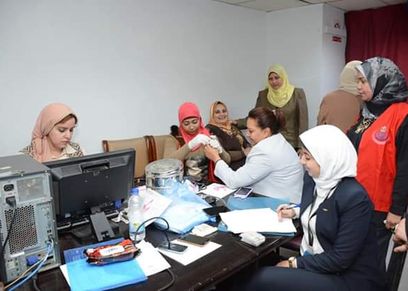 حملة الرئيس لصحة المرأة بوزارة الطيران المدني
