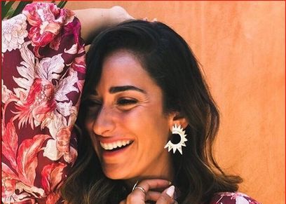 أمينة خليل بفستان منقوش في أحدث جلسة تصوير