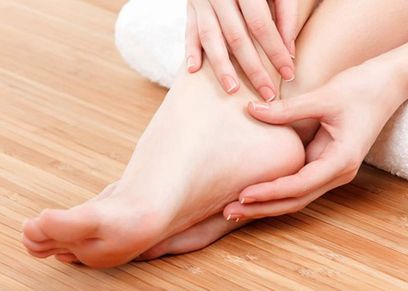 علاج تنميل القدمين