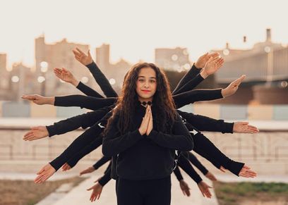 لاعبة الجمباز جولي جيمي