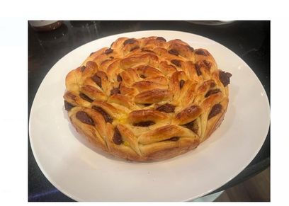 فطيرة الورد
