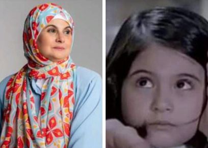 ميرفت العايدي طفلة فيلم الحفيد