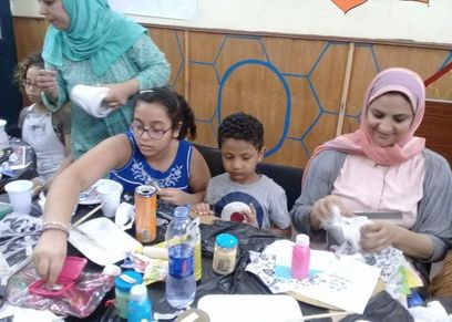 جيهان ايوب تحترف فن تعليم الديكوباج