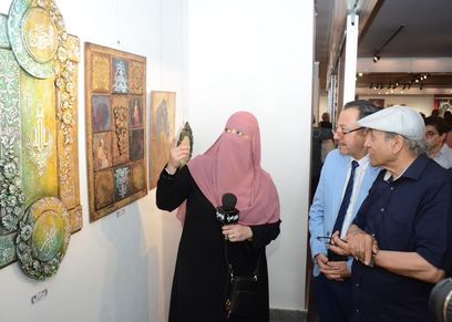 سماح حمدي فنانة تشكيلية
