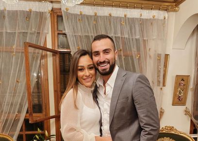 الشرنوبي وخطيبته