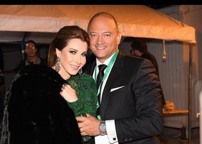 نانسي عجرم وزوجها
