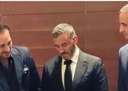 كاظم الساهر من عزاء الشاعر كريم العراقي