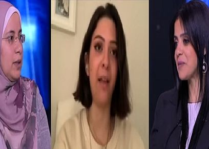 زهراء الخطيب ونادين أشرف ومروة الدالي