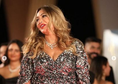 الفنانة ليلى علوي في مهرجان الجونة
