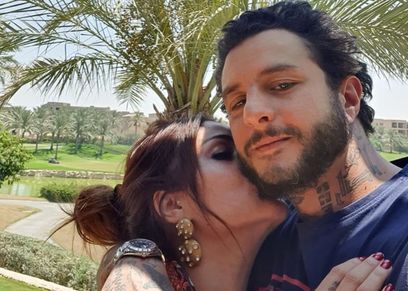 أحمد الفيشاوي وزوجته