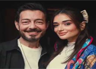 ملك أحمد زاهر تحتفل بعيد ميلاد والدها