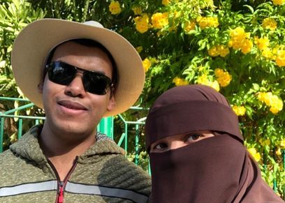 زوجة أول معيد كفيف بـ«إعلام القاهرة»