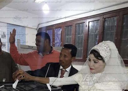 عقب تعرضها للتنمر.. زوج عروس الانتخابات: