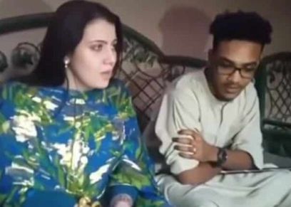 بالفيديو| أمريكية تعتنق الإسلام للزواج من سوداني