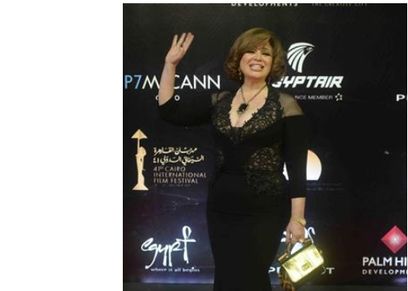 إلهام شاهين في افتتاح القاهرة السينمائي