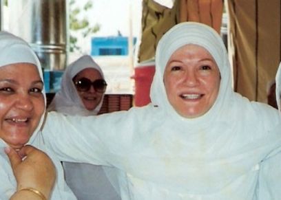 الفنانة شادية في الحج