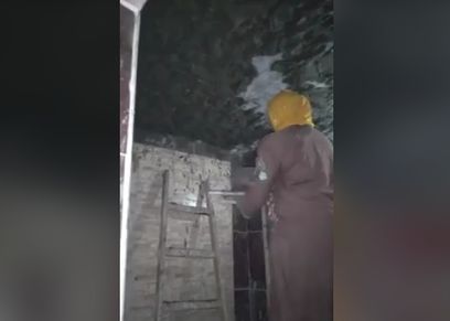 ناهد أثناء العمل