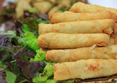 طبق سبرنج رول التونة