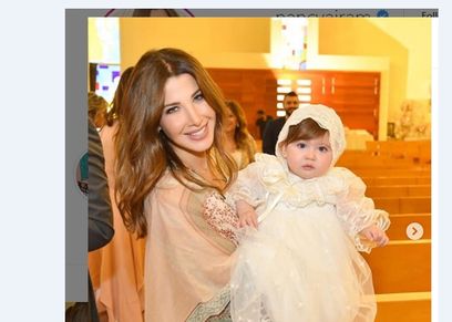 نانسي عجرم وابنتها