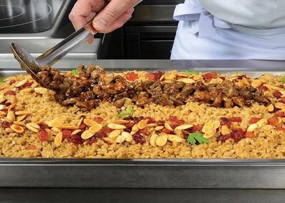 طريقة عمل الأرز البسمتي الأصفر