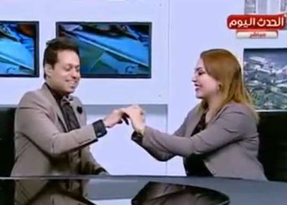 مذيع الحدث اليوم