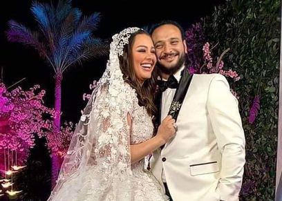 حفل زفاف هنادي مهنا وأحمد خالد صالح