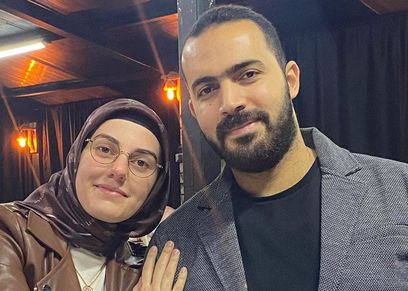 أحمد وبيضاء قصة حب  بدأت بإشعار عيد ميلادها