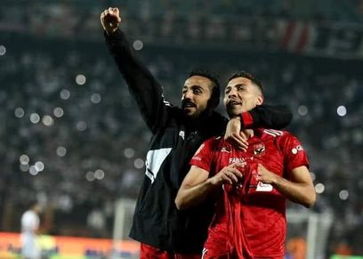 محمد شريف من مباراة القمة