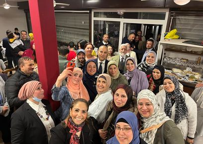 فطار جماعي للمصريين بإيطاليا