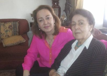 الفنانة وسام ونجلتها