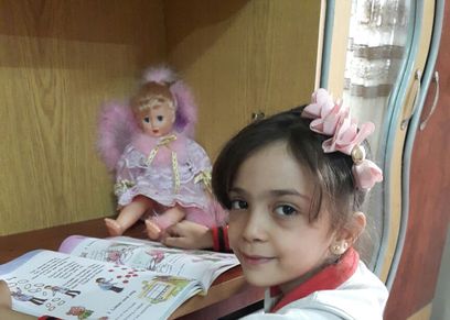 الطفلة السورية بانا العابد