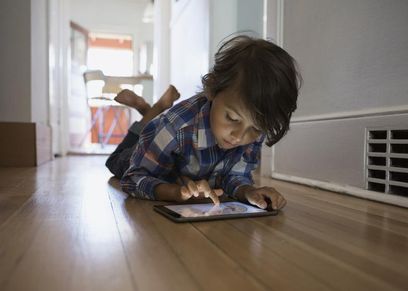 استخدام الأطفال للهواتف المحمولة