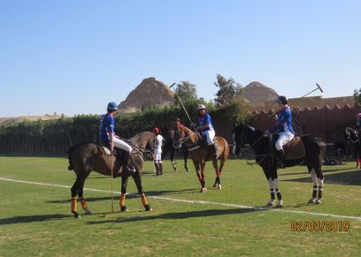 مؤسسة أول فريق POLO بنات في مصر لـ