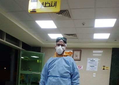 أحد أطباء مستشفى العزل