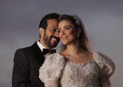 زفاف الفنان أحمد عصام وسارة عبد الفتاح