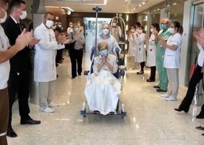 تعافى أكبر معمرة من فيروس كورونا