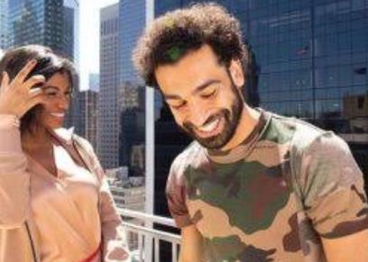 محمد صلاح مع تايلور روكس 