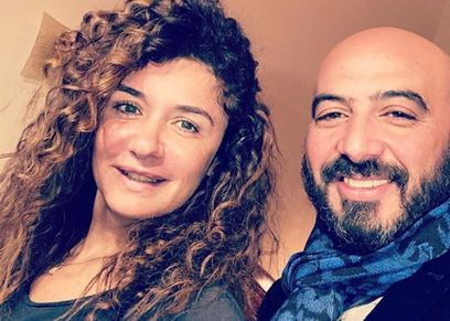 مجدي الهواري وغادة عادل