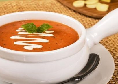 طريقة عمل شوربة الطماطم