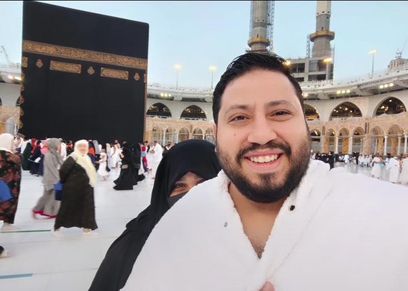 محمد كارتر وزوجته شيماء سيف