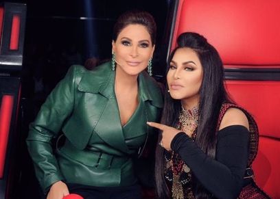 إليسا تهنىء أحلام بمناسبة عيد ميلادها..