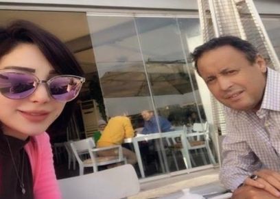 بسمة بوسيل ووالدها الراحل