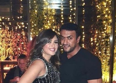 الفنان أحمد العوضي وياسمين صبري