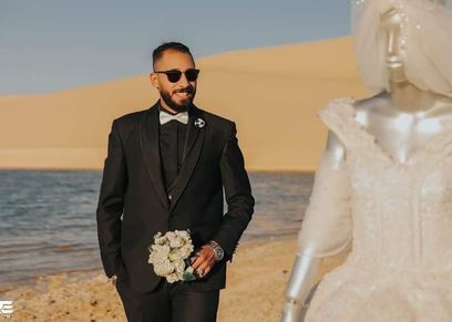 حقيقة استبدال شاب عروسته بـ"مانيكان" بسبب النقاب.. سنجل بيهزر في الفلانتين