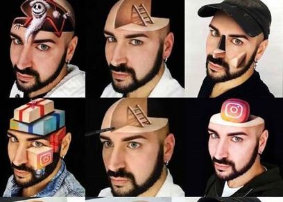 بالصور والفيديو| بفضل براعته في استخدام تقنية الـ